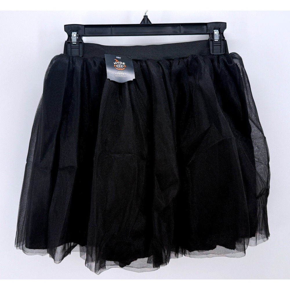 Hyde and Eek Boutique Adult Tutu Skirt Black One Size Costume Accessory